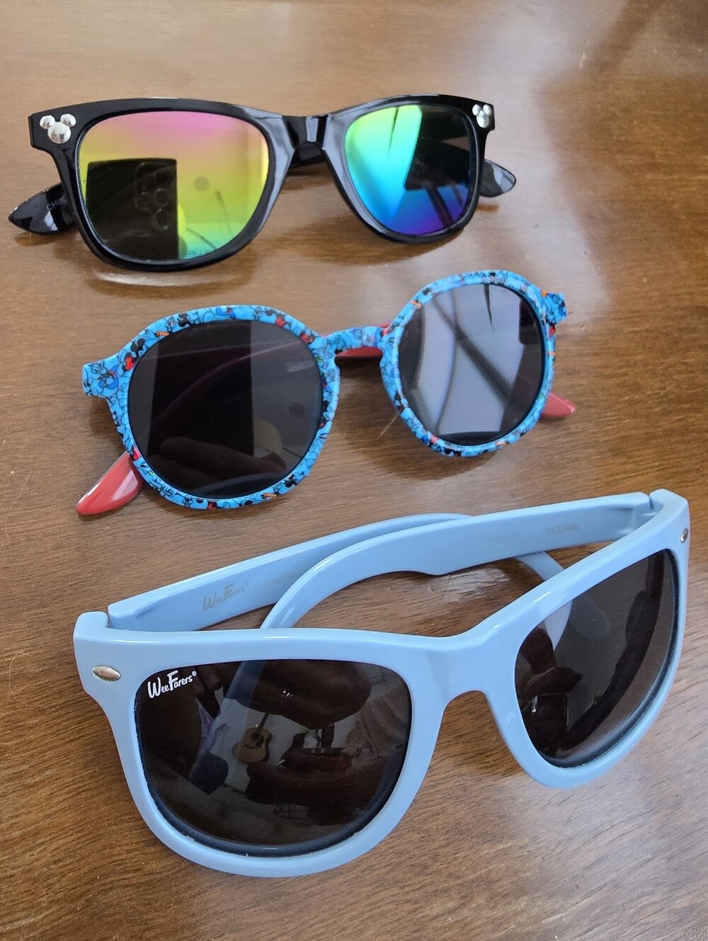Kids Disney & Wee-farer Sunglasses Lot Of 3 Pairs - Unisex, Mickey Mouse